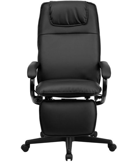 Picture of Flash Furniture High Back Black Leather Executive Reclining Office Chair - BT-70172-BK-GG