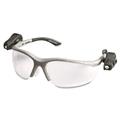 3M 114760000010 LightVision Safety Glasses with LED Lights Clear AntiFog Lens Gray Frame 3M 114760000010 LightVision Safety Glasses with LED Lights Clear AntiFog Lens Gray Frame