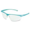 3M 117350000020 Refine 201 Safety Glasses, Wraparound, Clear AntiFog Lens, Teal Frame 3M 117350000020 Refine 201 Safety Glasses, Wraparound, Clear AntiFog Lens, Teal Frame
