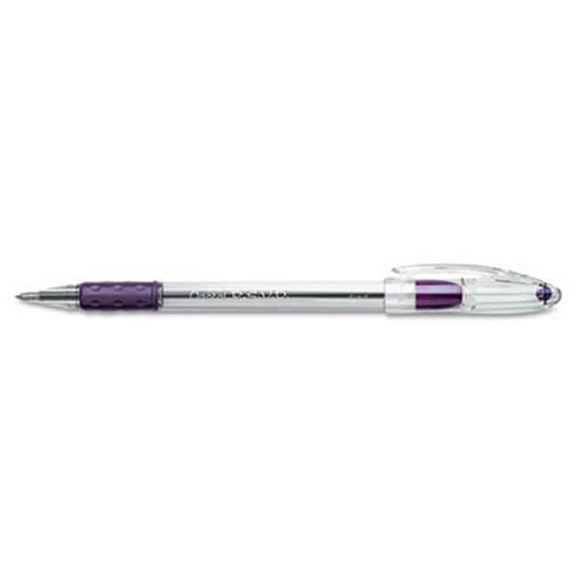 Pentel BK90V R.S.V.P. Ballpoint Stick Pen Violet Ink Fine