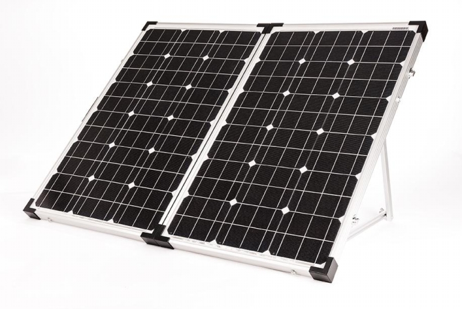 Picture of Carmanah Technologies GP-PSK-80 80 Watt Portable Folding Solar Kit