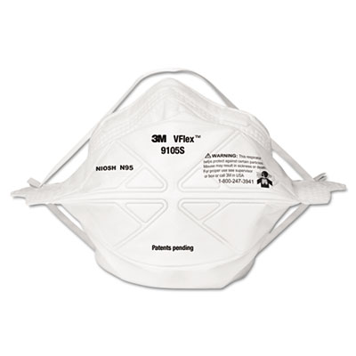 Picture of 3M 9105S VFlex Particulate Respirator N95  Small  50 Box