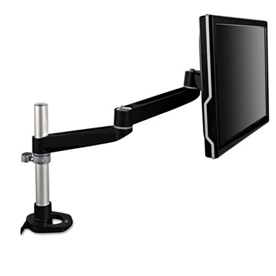 Picture of 3M MA140MB Single-Swivel Monitor Arm  4 .5 x 25 .5  Black-Gray