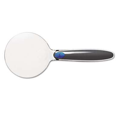Picture of Bausch &amp; Lomb 628005 Rimless Handheld LED Magnifier  Round  3.5 in. dia.