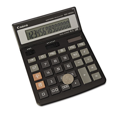 Picture of Canon 4087A005AA WS1400H Minidesk Calculator  14-Digit LCD