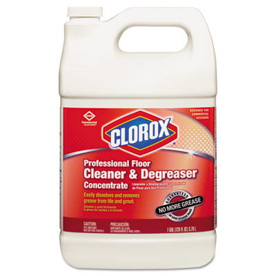 Picture of Clorox 30892 Floor Cleaner and Degreaser Concentrate  1 Gal Bottle