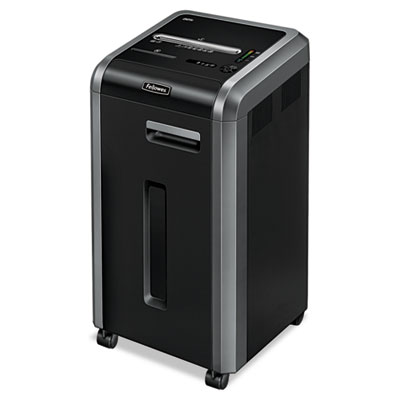 Picture of Fellowes FEL3322001 Powershred 225i Continuous-Duty Strip-Cut Shredder  20 Sheet Capacity