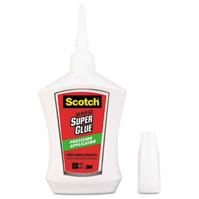 Picture of Scotch AD125 Super Glue Gel  Precision Applicator  0.14 oz