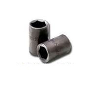 19mm x .38 Drive 6 Point Impact Universal Deep Socket - Black