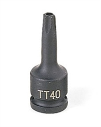 38 in. Drive x TT40 Tamper-Proof Star Driver
