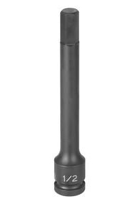 GRE29126M .5 in. Drive x 12mm Hex Driver - 6 in. Length