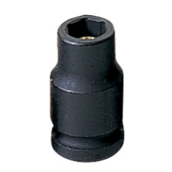 Grey Pneumatic 1/4" Drive x 1/4" Magnetic Standard Socket (908RG)