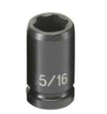 Picture of Grey Pneumatic GRE910RG .25 in. Drive x .31 in. Standard Fractional Magnetic Impact Socket