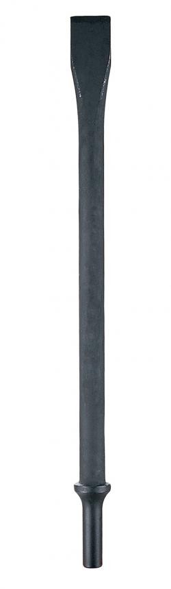 Impact Chisel, 0.401 in Shank, 3/4 in Tip, 11 in OAL, Flat Chisel