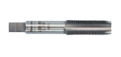 Straight Flute Hand Tap, M8-1.00, Plug, 4 Flutes, UNC