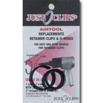 Just Clips 1000-5 5 Pack 1" Anvil Retainer Clip Refill Kit