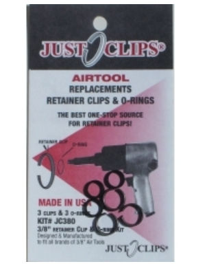 JSC380-12 .38 Anvil Retainer Clip Refill Kit - 12 Pack