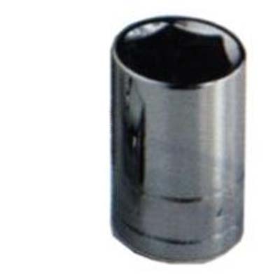 K Tool International KTI28111 .5 in. Drive 11mm 6 Point Shallow Socket - Chrome