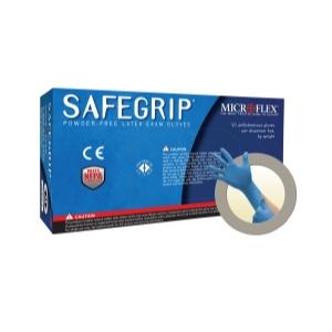 Micro Flex SafeGrip Powder Free Latex Gloves - Small