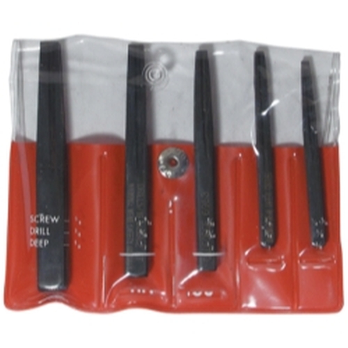 5 Piece Screw Extractor Set