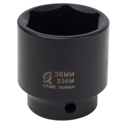 Sunex SUN236M .5 in. Drive 36mm Impact Socket
