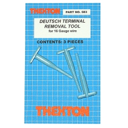Thexton THX583 Deutsch Terminal Removal Tools for 16 Gauge Wire