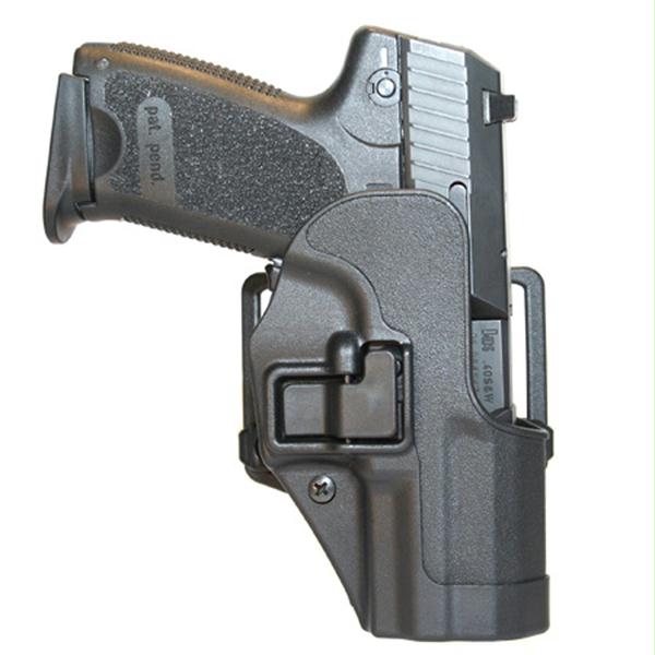 Picture of Blackhawk CF Holster with BL &amp; Paddle  Serpa  RH  Black  H&amp;K P30
