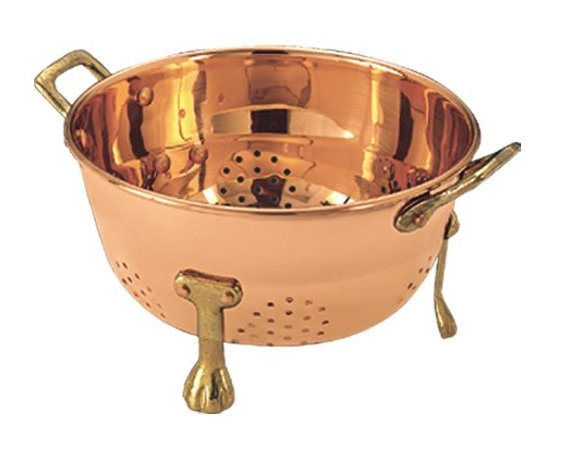 Picture of Old Dutch International 870 6 in. Dia. Decor Copper Berry Colander - Unlined