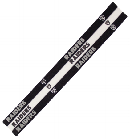 Picture of Oakland Raiders Headbands Elastic Special Order