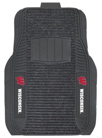 Picture of Wisconsin Badgers Car Mats - Deluxe Set
