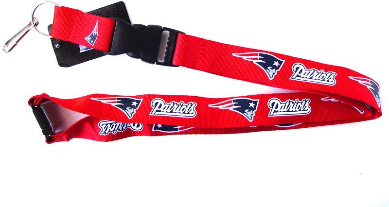 Aminco International NFL New England Patriots Lanyard - Red