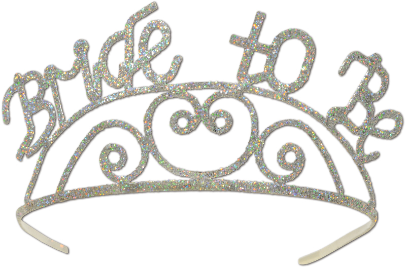 Picture of DDI 952877 Glittered Metal Tiaras - Bride To Be Case of 144