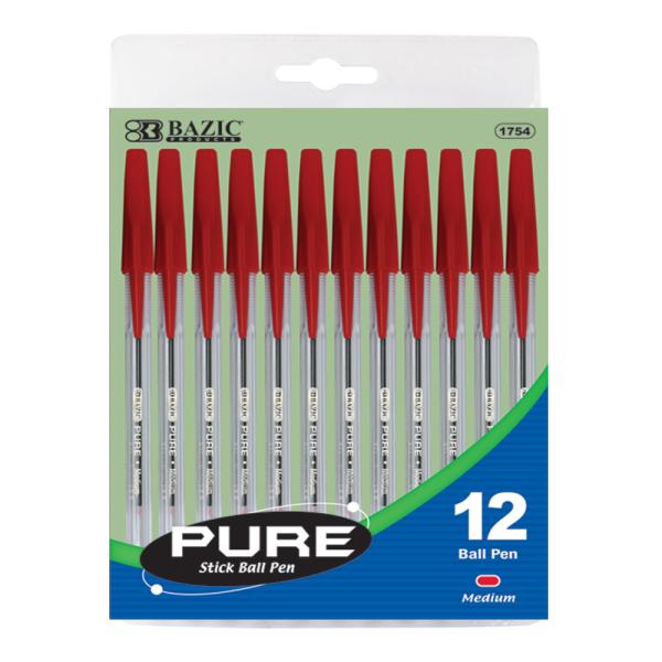 Picture of DDI 360315 Ballpoint Pens - 12 Count, Red Case of 144