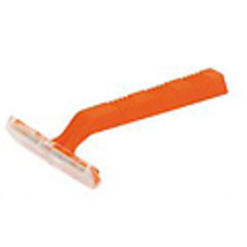 Picture of DDI 676220 Disposable Razor  Single-Edge  Orange Handle-CS Case of 2000