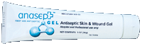 Anasept Antiseptic Skin  Wound Gel Tube  3 oz