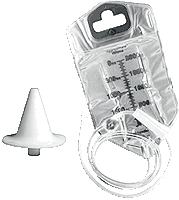 Visi-Flow Irrigator with Stoma Cone