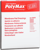 FR5045 4.5 x 4.5 Inch Polymax Super Thick Membrane Pad - Box of 10