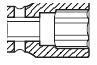Sunex SUN440M 3/4 Inch Drive Standard 6 Point Impact Socket - 40mm