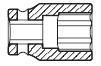 3/8 Inch Drive 6 Point Standard Impact Socket - 15/16 Inch