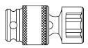 Sunex SUN322UM 3/8 Inch Drive 6 Point Universal Impact Socket - 22mm