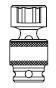 Sunex SUN216UM 1/2 Inch Drive Standard 6 Point Universal Impact Socket - 16mm