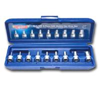 VIMSHI400 9-Piece 1/4 in. Dr. SAE 3/32 in. - 3/8 in. Stubby Hex Bit Set