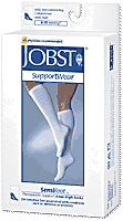 Picture of Beiersdorf BI110831 Sensifoot Small White Knee High Support Socks - Pair