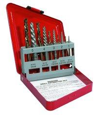 10 Piece Extractor and Left Handed Cobalt Drill Set