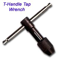 HAN12002 T-Handle Wrench Tap 1/4in. to1/2in. Usage TR-2E
