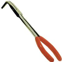K Tool 51111 Needle Nose Pliers, 11" Long, Bent Nose, 90 Degree Offset
