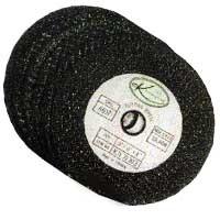 K Tool 71303 Abrasive Cut Off Discs, 3" Diameter, 3/8" Arbor, 1/32" Thick, Carded Pack of 6