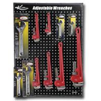 Picture of K Tool International KTI0817 Adjustable and Pipe Wrench Display Board