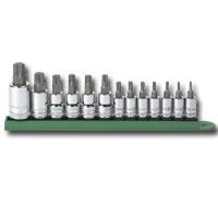 Picture of KD Tools KDT80725 13 Piece 1/4  3/8  and 1/2 Inch Drive Tamper Proof Torx Socket Set