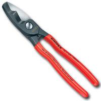Picture of Knipex KNP9511-8 8 Inch Battery Cable Cutter / Shears